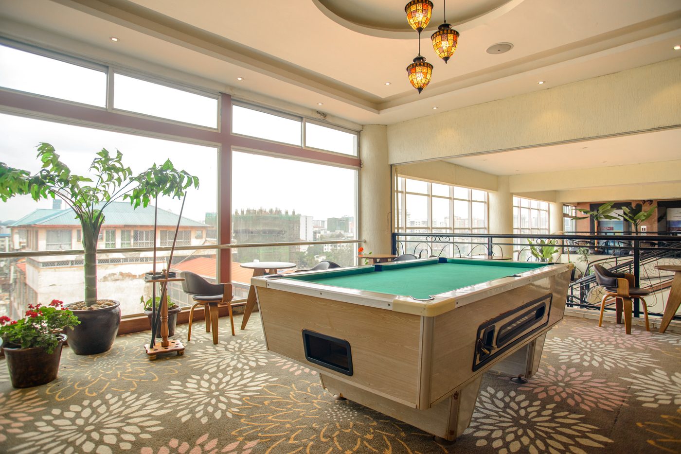 Kinetic Gym fitness centre with panoramic city views