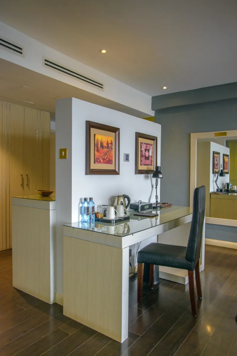 Master Suite panoramic Nairobi skyline view