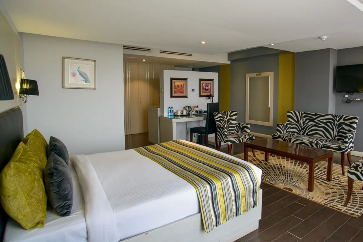 Master Suite bedroom with premium furnishings
