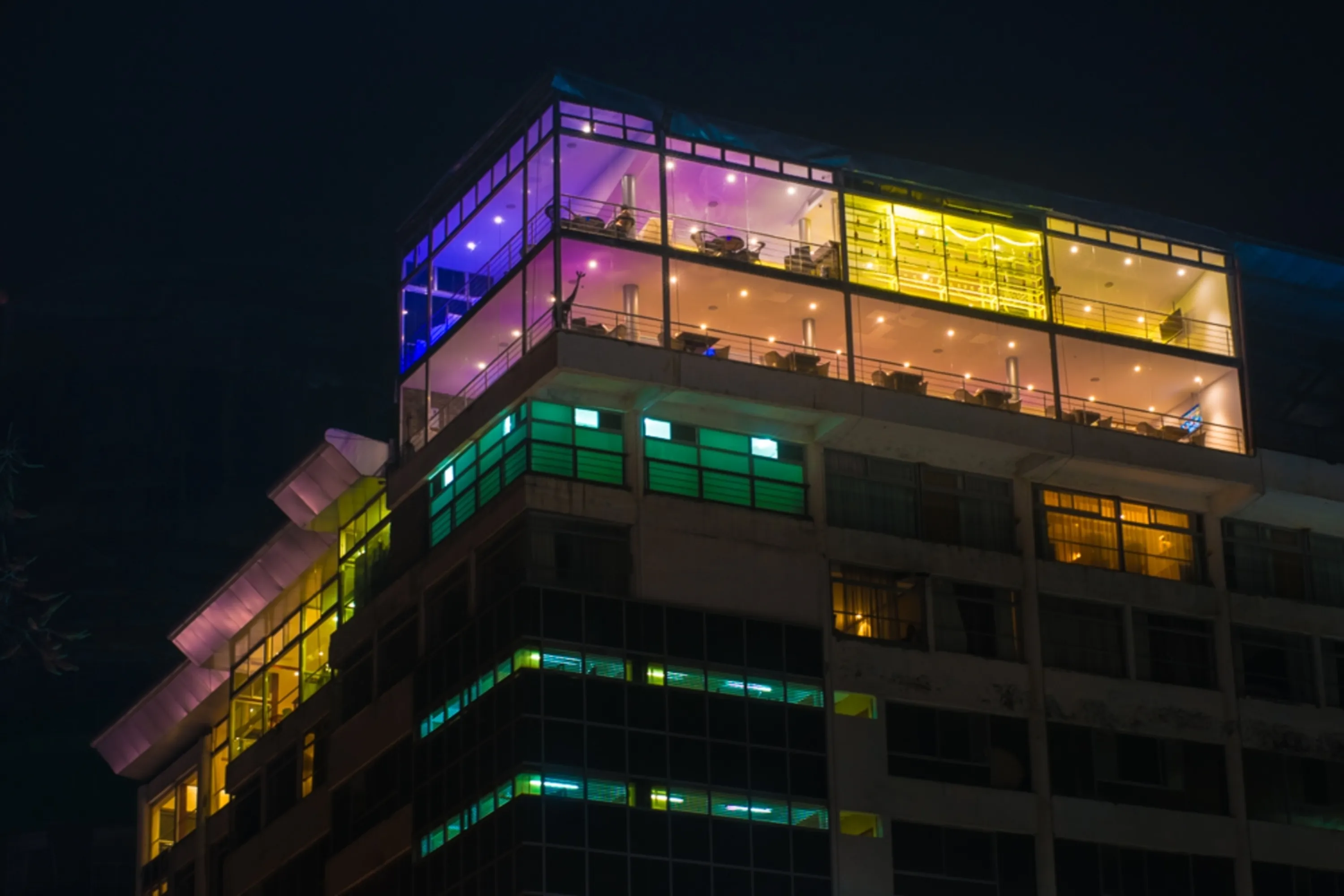 Cloud Hotel main entrance and exterior at Diamond Plaza